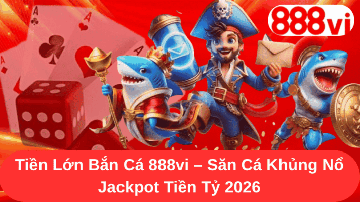 Tiền Lớn Bắn Cá 888vi - Săn Cá Khủng Nổ Jackpot Tiền Tỷ 2026