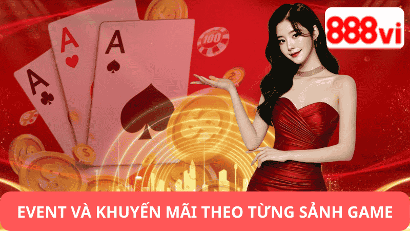 Event & Khuyến Mại Theo Sảnh Game